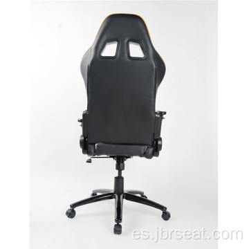 Silla de juego de oficina de cuero de PVC ajustable